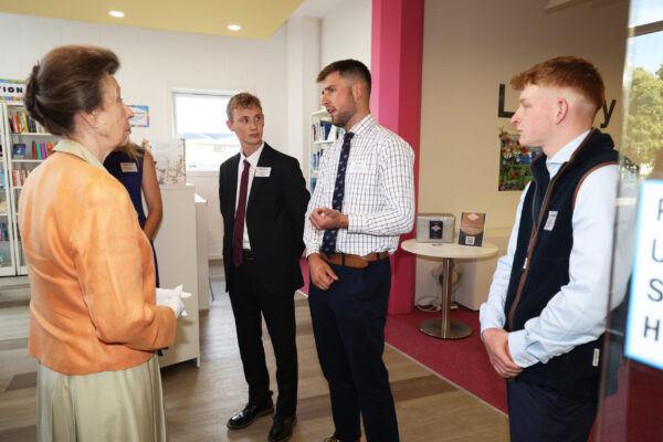 TWM_GloucestershireCollege_060726_0139 Gloucestershire College hosted the 2026 edition of the The Honourable Company of Gloucestershire Anne Cadbury Apprentice Awards, 19 apprentices from Gloucestershire College, Hartpury and Gloucester Cathedral will receive award grants to support their apprenticeship studies, HRH The Princess Royal handed out the awards while visiting the Cheltenham campus of Gloucestershire College - 6 July 2026 Picture by Antony Thompson/Thousand Word Media Ltd © Thousand Word Media Ltd 2026. No unauthorised sales or syndication. Contact for more information:
mob: (+44) 07775556610
email: antony@thousandwordmedia.com
web: www.thousandwordmedia.com The photographic copyright (© 2026) is exclusively retained by the works creator at all times and sales, syndication or offering the work for future publication to a third party without the photographer's knowledge or agreement is in breach of the Copyright Designs and Patents Act 1988, (Part 1, Section 4, 2b). Please contact the photographer should you have any questions with regard to the use of the attached work and any rights involved.